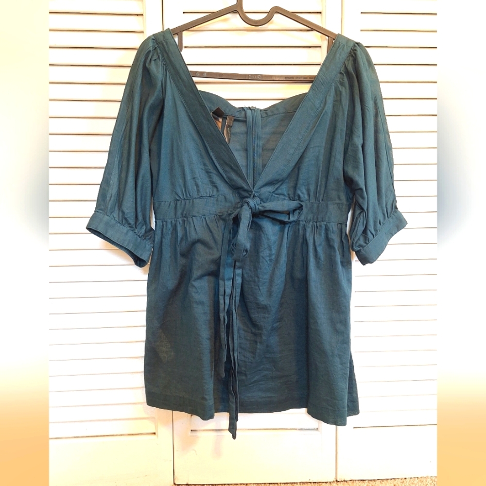 Mango dark green tunics